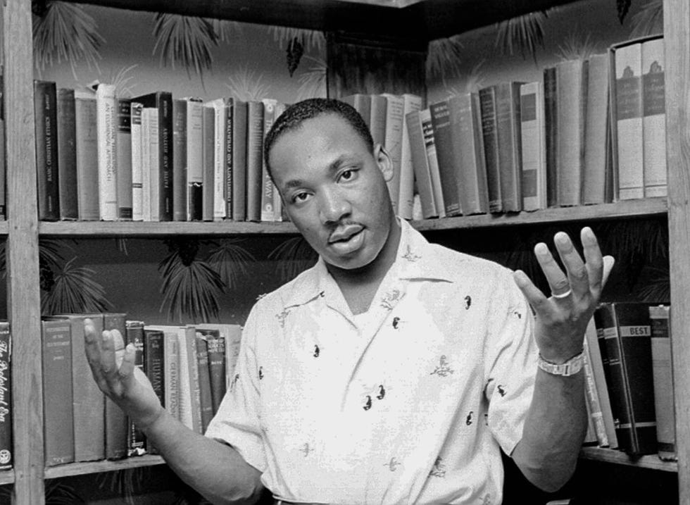 King At Home montgomery, al may 1956 civil rights leader reverend martin luther king, jr relaxes at home in may 1956 in montgomery, alabama photo by michael ochs archivesgetty images