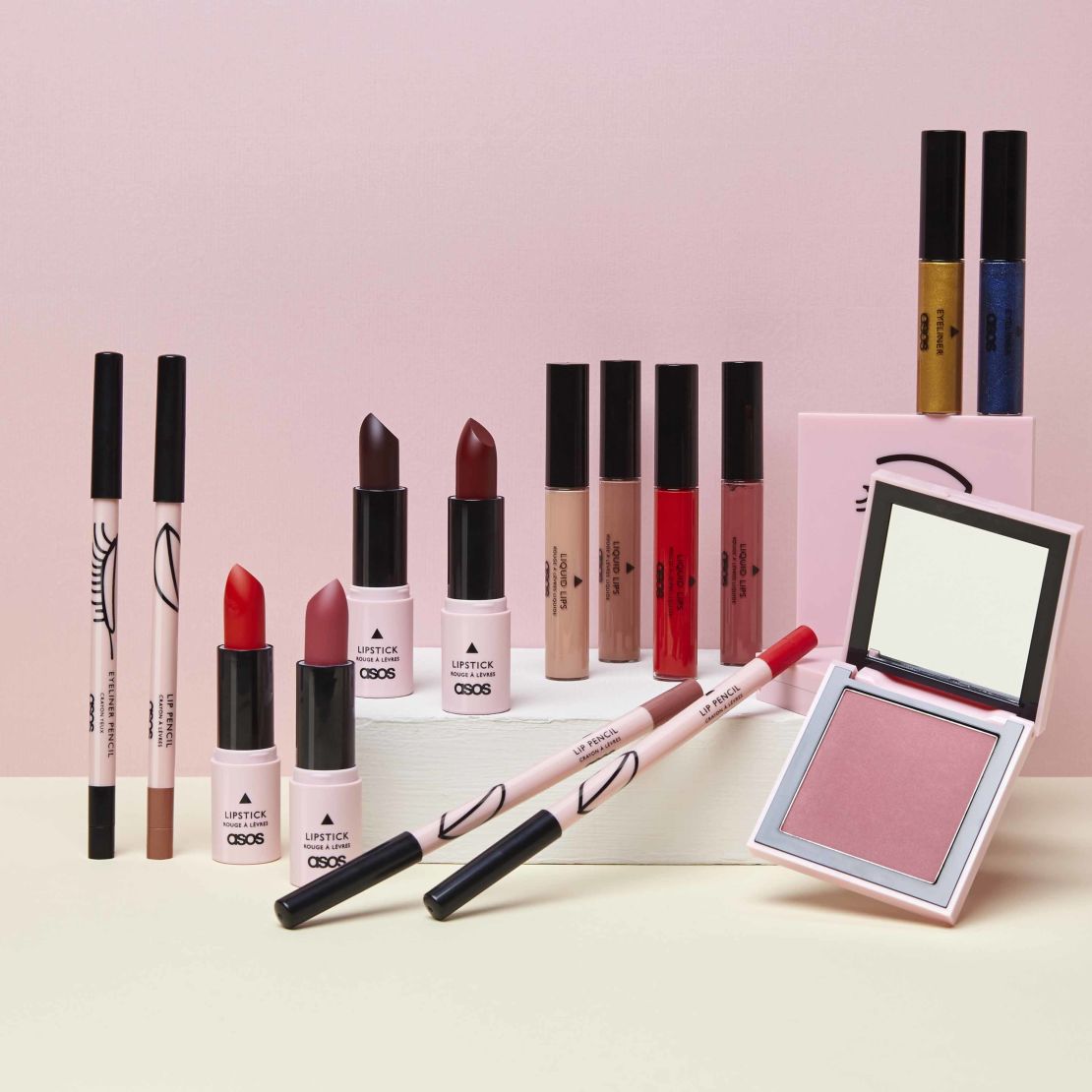 ASOS Face + Body's beauty is marketed as a gender-neutral make-up line.