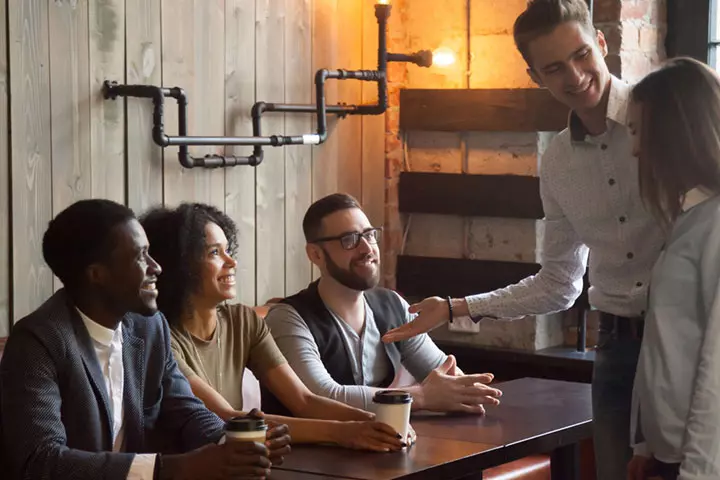 If a guy allows you into his friend circle, he wants to have you around