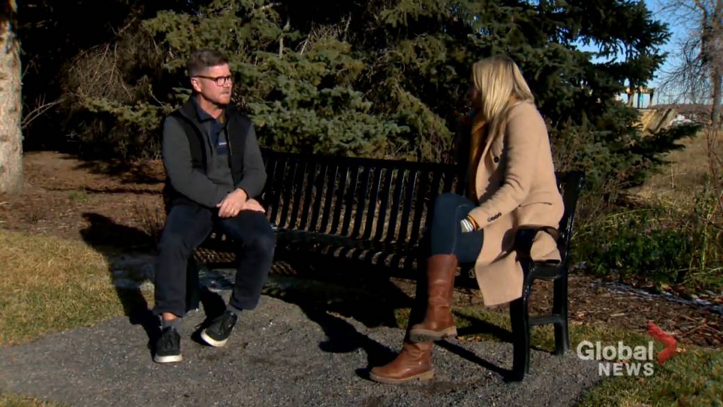 Click to play video: 'Former Calgary news anchor shares story of navigating grief following the death of his son'