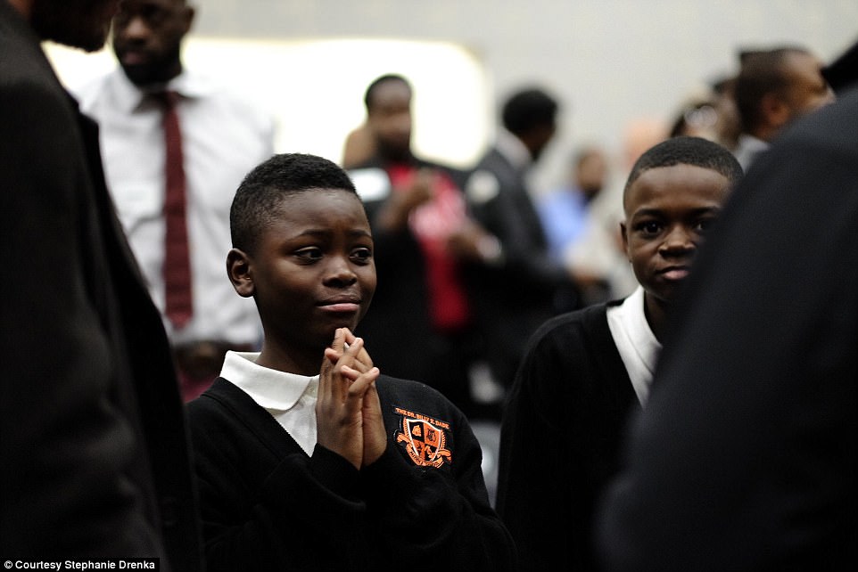 The middle school has a population of nearly 900 students and about 90 per cent of those pupils come from low-income families
